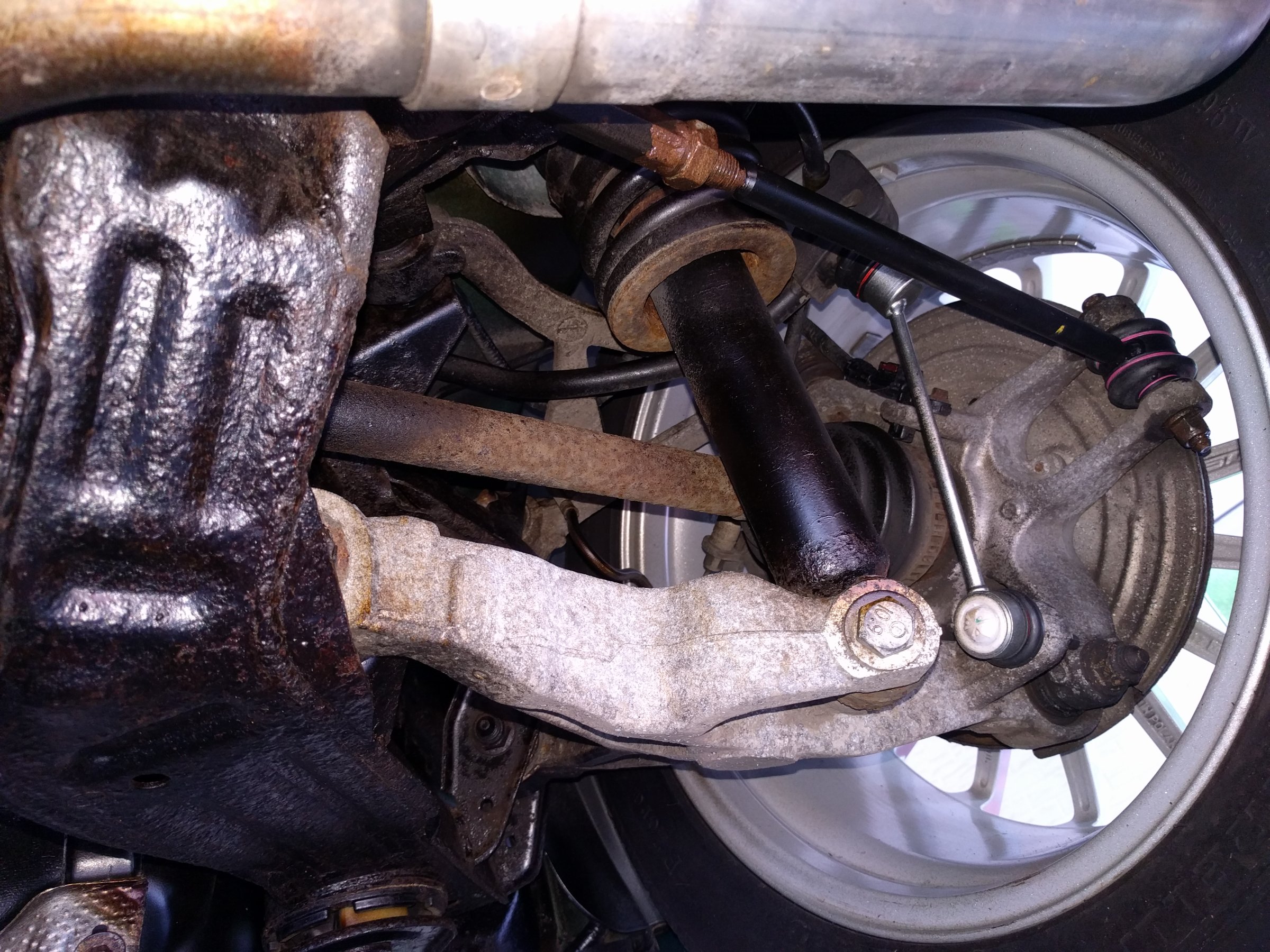 New Tie Rod and Drop Link Fitted