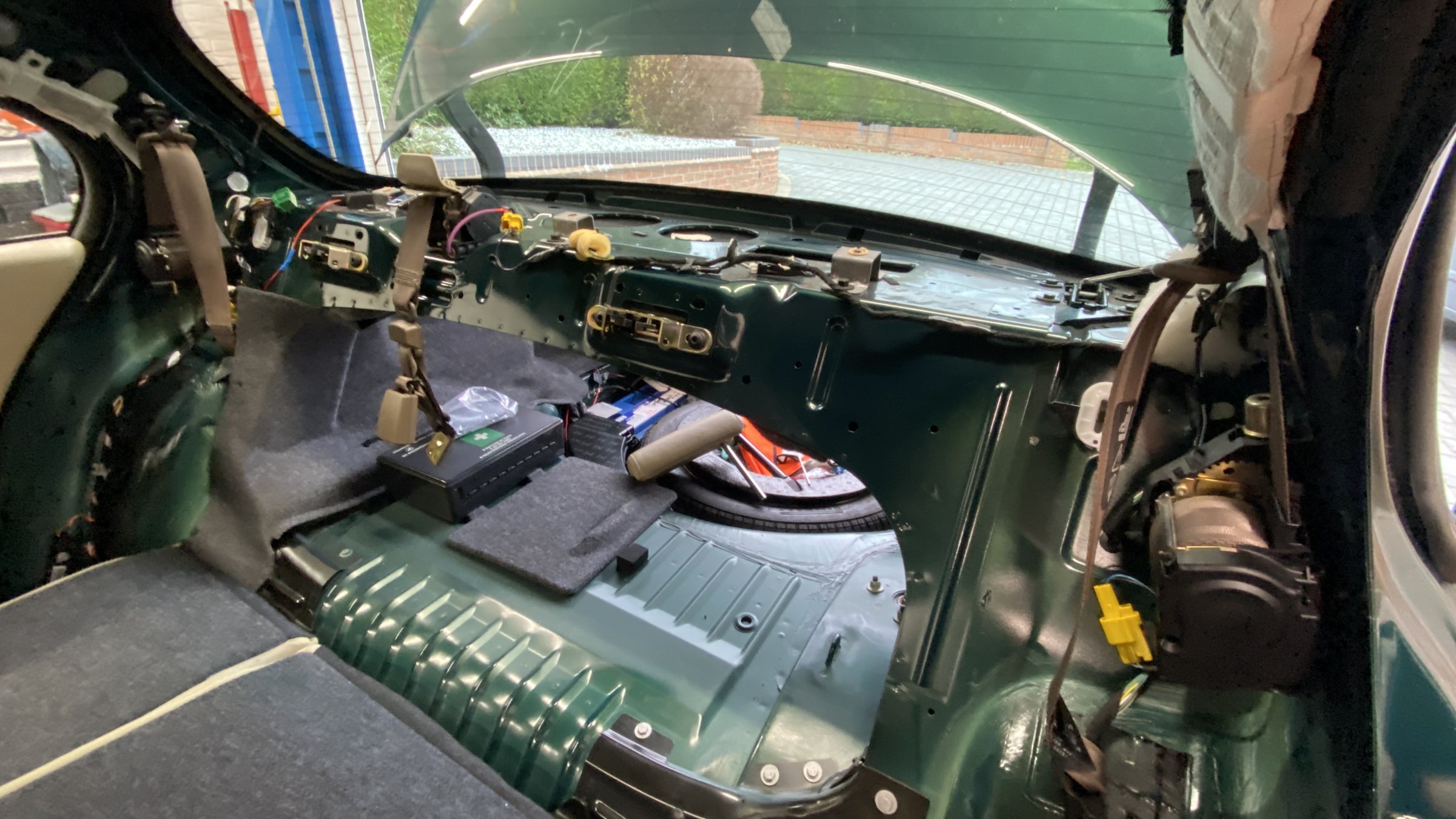 This doesn't have to be stripped but I wanted to give it all a good clean.