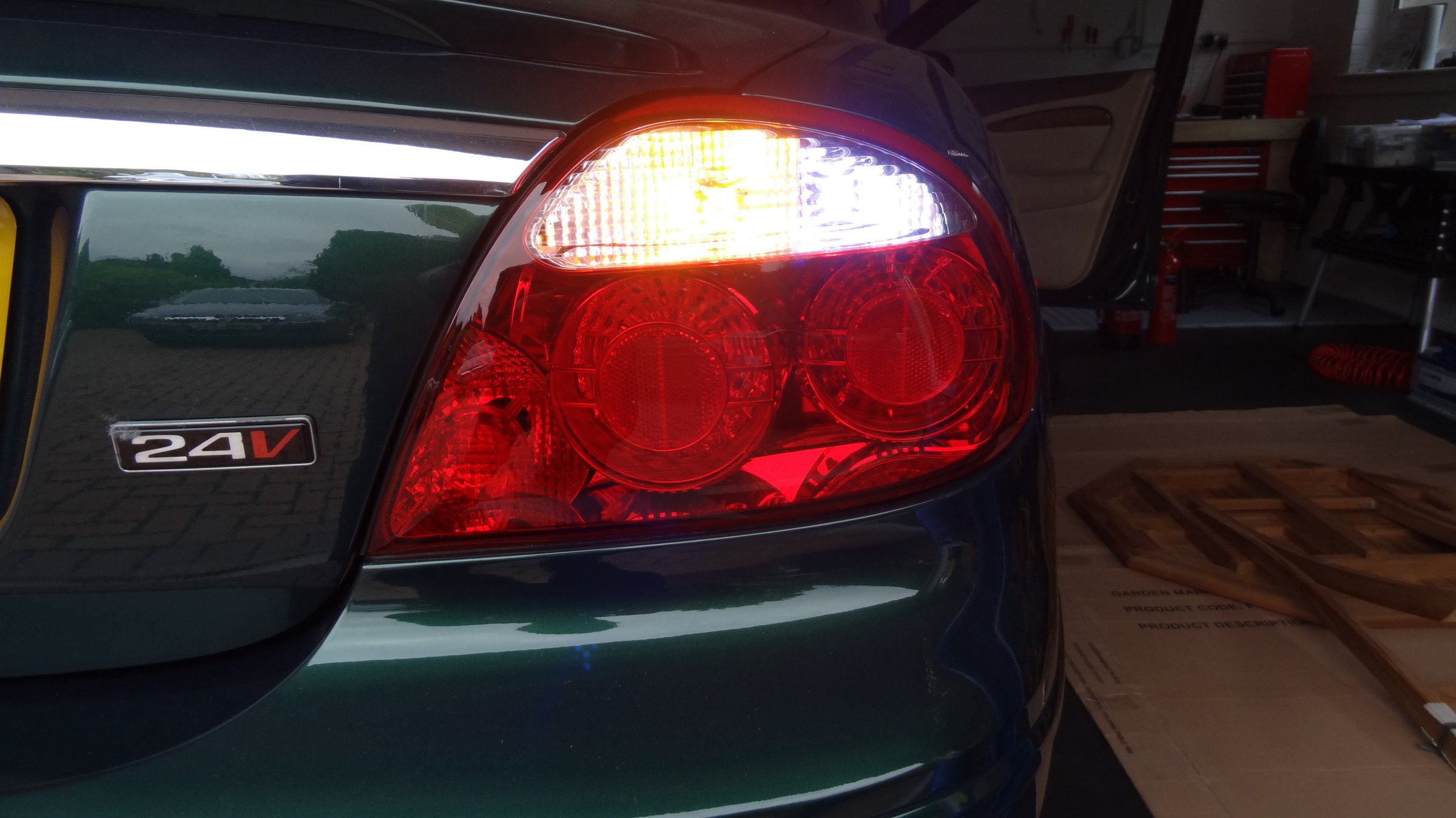 LED Reverse Light and Switchback Yellow Indicator