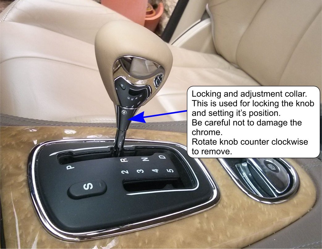 New Leather 'R' Version Gear Knob